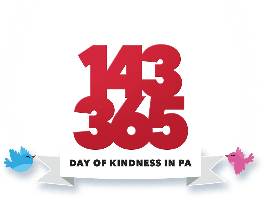 1-4-3 3-6-5 Day of Kindness in PA